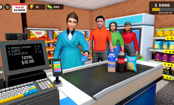 我的超市商店模擬器(1)