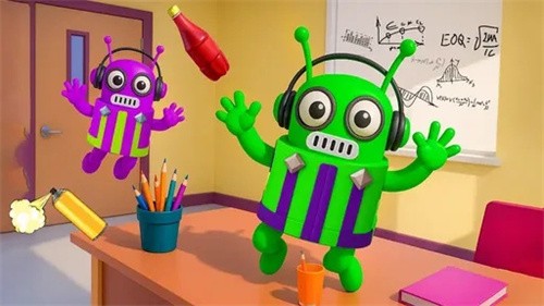 坏学生校园混乱(3)