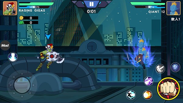 火柴人超級英雄戰爭內置MOD菜單(2)