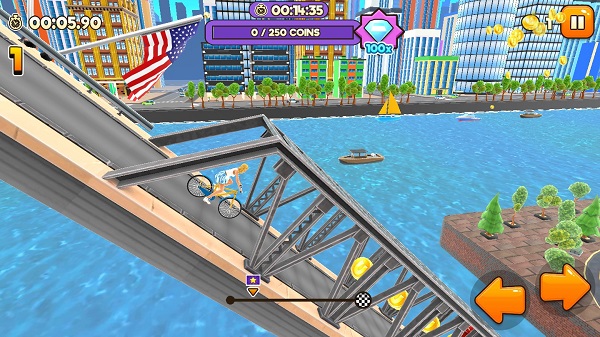 自行車沖刺小游戲(4)