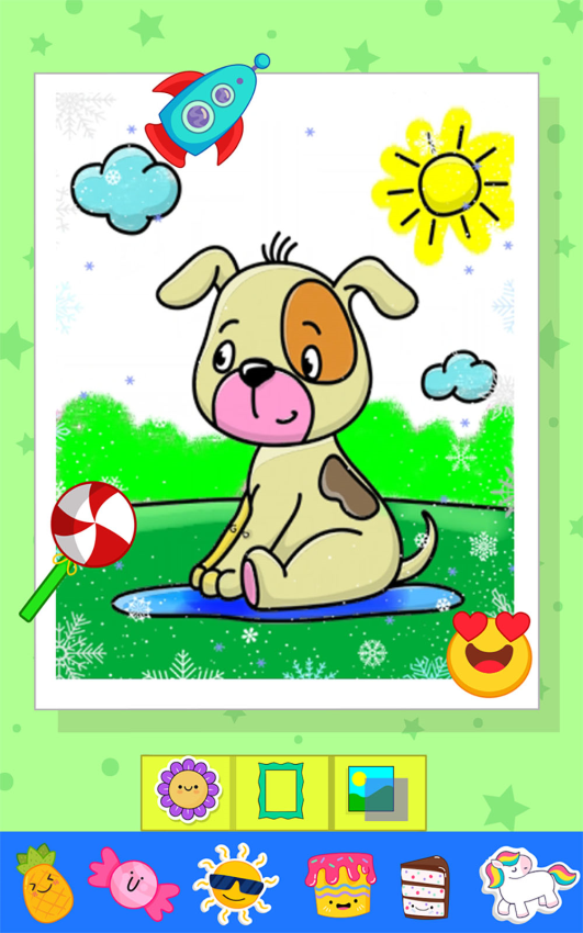 儿童画画涂色游戏(4)